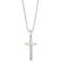 Kendra Scott Cross Charm Pendant Necklace - Silver