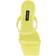 Nine West Darla Heeled Slide - Neon Yellow Patent