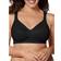 Playtex 18 Hour Posture Boost Front Close Wireless Bra - Black