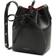 Mansur Gavriel Mini Mini Bucket Bag - Black/Flamma