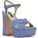 Nine West Glows Platform - Blue