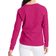 Hanes Women's Perfect-T Long Sleeve V-Neck T-Shirt - Sizzling Pink