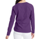 Hanes Women's Perfect-T Long Sleeve V-Neck T-Shirt - Violet Splendor