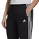 Adidas Women's Essentials Fleece 3-Stripes Pants - Black/White