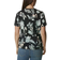 Columbia North Cascades Printed T-shirt Women's - Black Radical Botanical