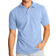 Hanes CottonBlend EcoSmart Jersey Polo with Pocket 2-Pack - Light Blue