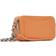 Marc Jacobs The Croc-Embossed Snapshot Chain Crossbody Bag - Orange