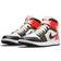 Nike Air Jordan 1 Mid SE W - Light Orewood Brown/Bright Crimson/White/Newsprint