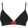 Hugo Boss Stretch Cotton Triangle Bra - Black