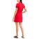 Tommy Hilfiger Vertical Logo Dress - Scarlet