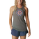 Columbia Bluff Mesa Tank Women's - Charcoal Heather/Floral Leafscape