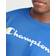 Champion Powerblend Fleece Crew Script Logo - Bright Royal