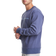 Champion Powerblend Fleece Crew Script Logo - Classic Sky Blue