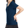 Hanes Women's Perfect-T Short Sleeve V-Neck T-Shirt - Navy