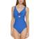 DKNY Peek-A-Boo Twist One-Piece Swimsuit - Lapis