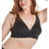 Maidenform Pure Comfort Convertible Wireless Bralette - Black