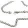 John Hardy Curb Chain Necklace 26" - Silver