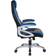 Office Star Race Gaming Chair - Charcoal Grey/Blue