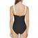 DKNY Plunging Colorblocked One-Piece Swimsuit - Black