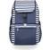 Picnic Time Zuma Backpack Cooler - Navy Blue & White Stripe