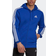 Adidas Essentials Fleece 3 Stripes Full Zip Hoodie Men - Royal Blue/White