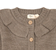 Little Jalo Flounce Knit Cardigan - Wood Brown