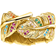 Thomas Sabo Feather Ring - Gold/Multicolour