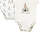 Touched By Nature Organic Cotton Bodysuits 3-Pack - Teepee