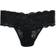 Hanky Panky American Beauty Rose Natural Rise Thong - Black