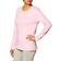 Hanes Women's Perfect-T Long Sleeve T-shirt - Pink Swish