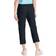 Hanes Women's French Terry Pocket Capri - Black