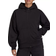 Adidas Women's Studio Lounge Fleece Hooded Full-Zip Hoodie - Black