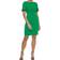 DKNY Ruched Sheath Dress - Apple Green