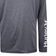 Hurley Boy's Icon Heather Long Sleeve - T-shirt - Black Heather