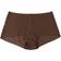 Hanky Panky Breathe Boyshort - Mahogany