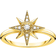 Thomas Sabo Star Ring - Gold/Transparent