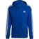 Adidas Essentials French Terry 3-Stripes Full-Zip Hoodie - Royal Blue/White