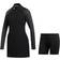 Adidas Women's Long Sleeve Dress - Black