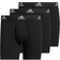 Adidas Stretch Cotton Boxer Briefs 3-pack - Black