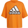 Adidas Women's Essentials Logo Boxy T-shirt - Bright Orange/White