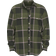 Levi's Jackson Worker Flannel Overshirt - Chester Plaid Mossy Green/Green