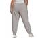 Adidas Women's Essentials Studio Fleece Pants Plus Size - Medium Grey Heather/White