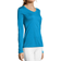 Hanes Sport Cool Dri Performance Long-Sleeve V-Neck T-shirt Women - Underwater Blue