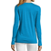 Hanes Sport Cool Dri Performance Long-Sleeve V-Neck T-shirt Women - Underwater Blue