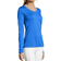 Hanes Sport Cool Dri Performance Long-Sleeve V-Neck T-shirt Women - Awesome Blue Heather