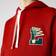 Lacoste Pennants L Badge Hooded Cotton Fleece Sweatshirt - Red