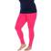 White Mark Women's Solid Leggings Plus Size - Fuchsia