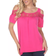 White Mark Bexley Tunic Top - Pink