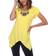 White Mark Women's Fenella Tunic Top - Yellow