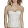 Dominique Juliette Satin Strapless Longline Corset - Ivory